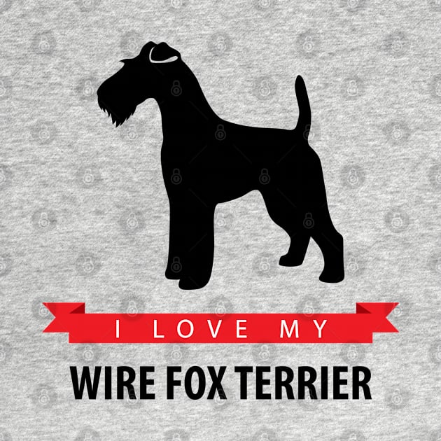 I Love My Wire Fox Terrier by millersye